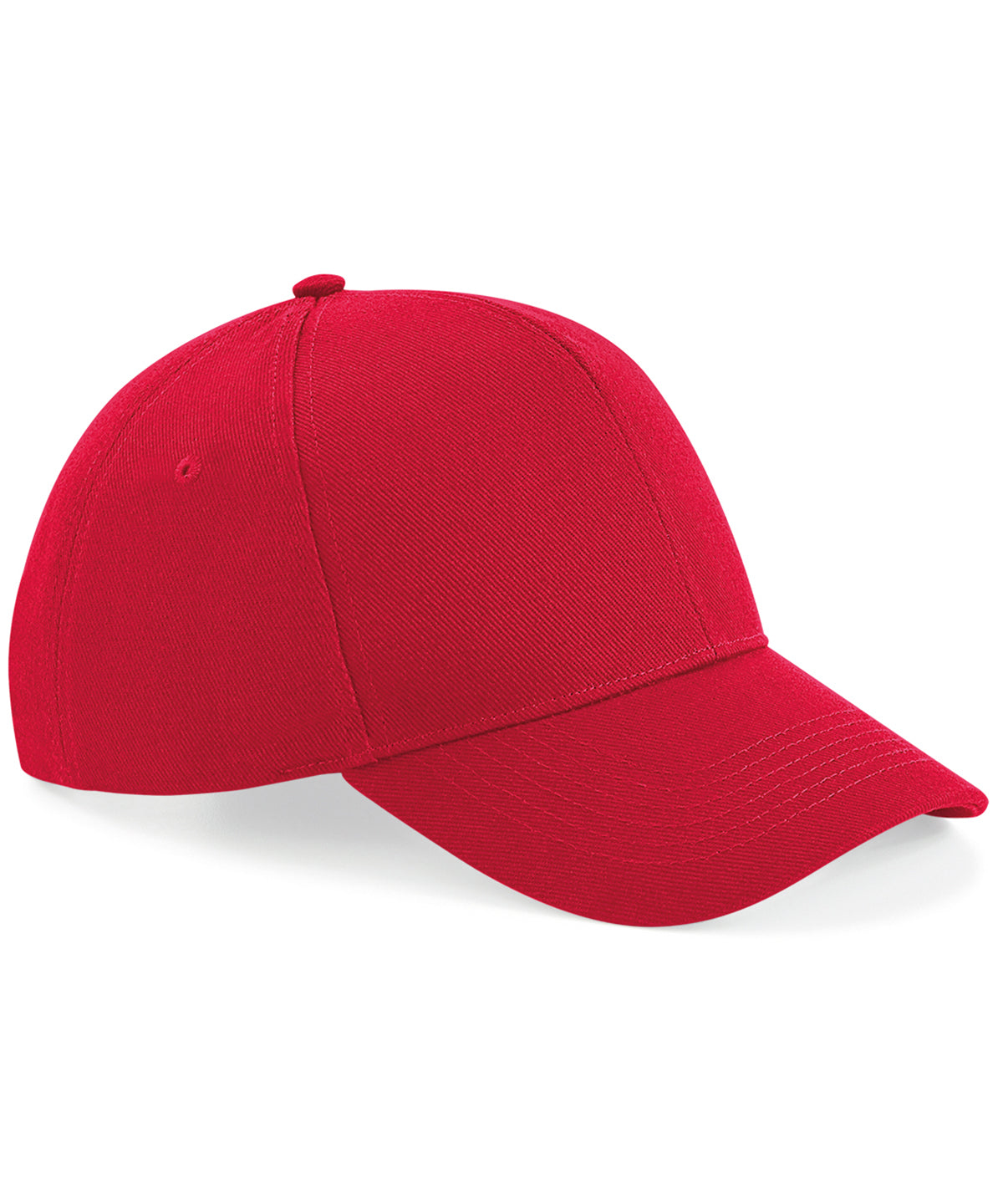 Personalised Caps - Mid Red Beechfield Ultimate 6-panel cap