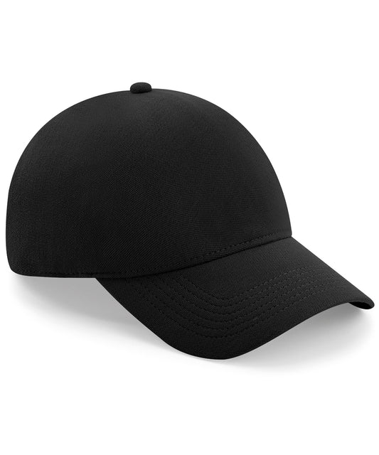 Personalised Caps - Black Beechfield Seamless waterproof cap