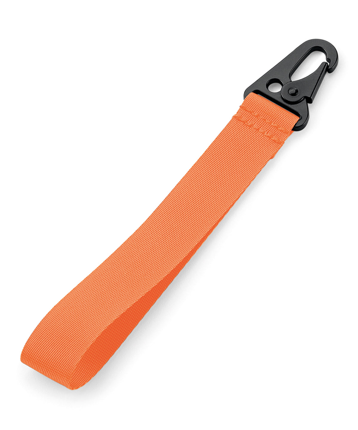 Personalised Bags - Mid Orange Bagbase Brandable key clip