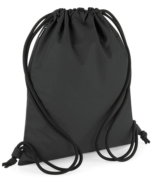 Personalised Bags - Black Bagbase Reflective gymsac