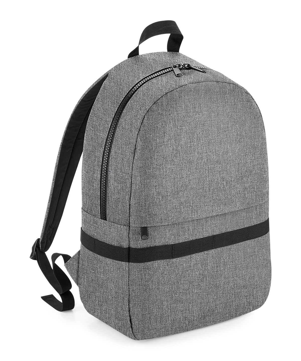 Personalised Bags - Heather Grey Bagbase Modulr™ 20 litre backpack