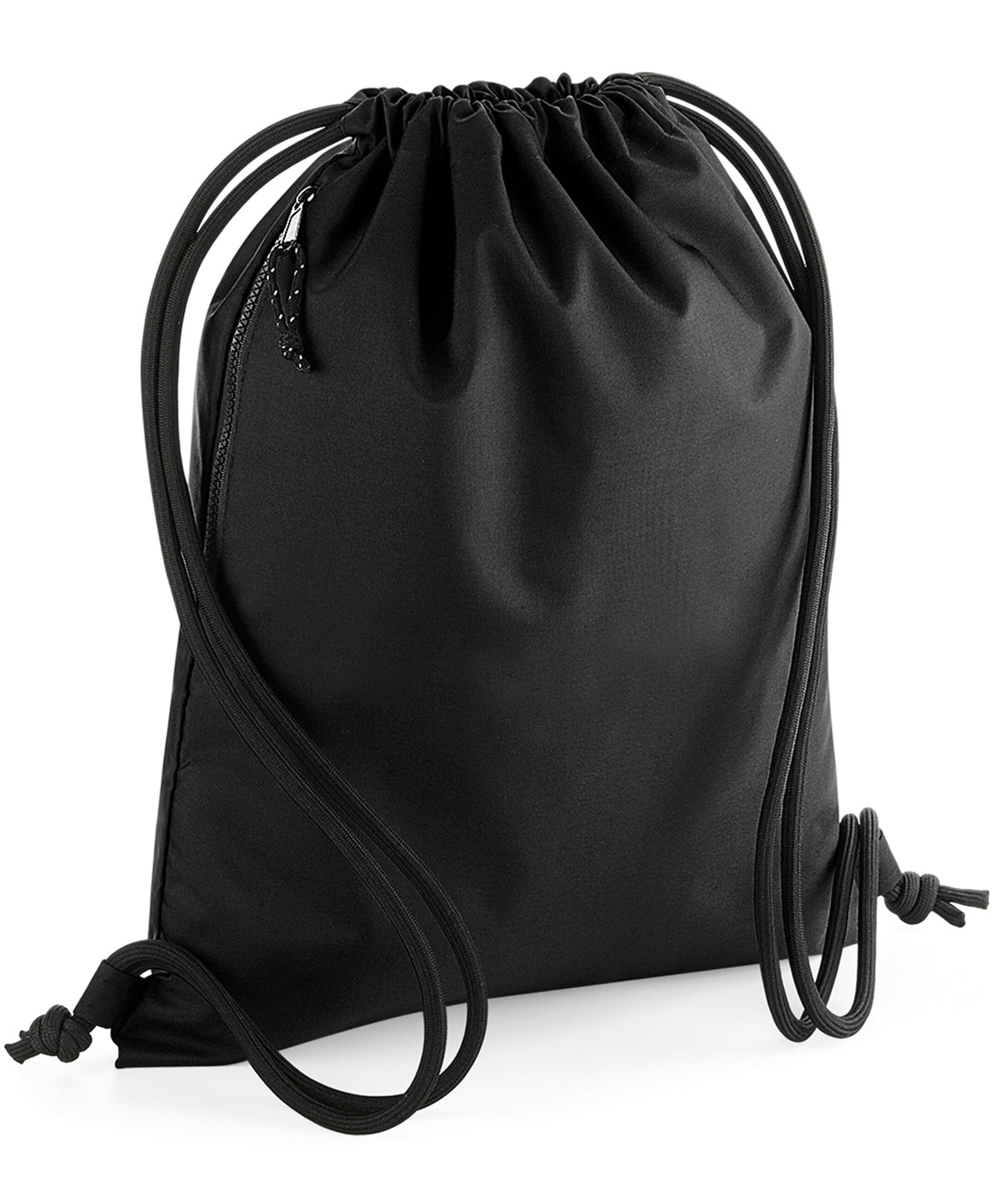 Personalised Bags - Black Bagbase Recycled gymsac