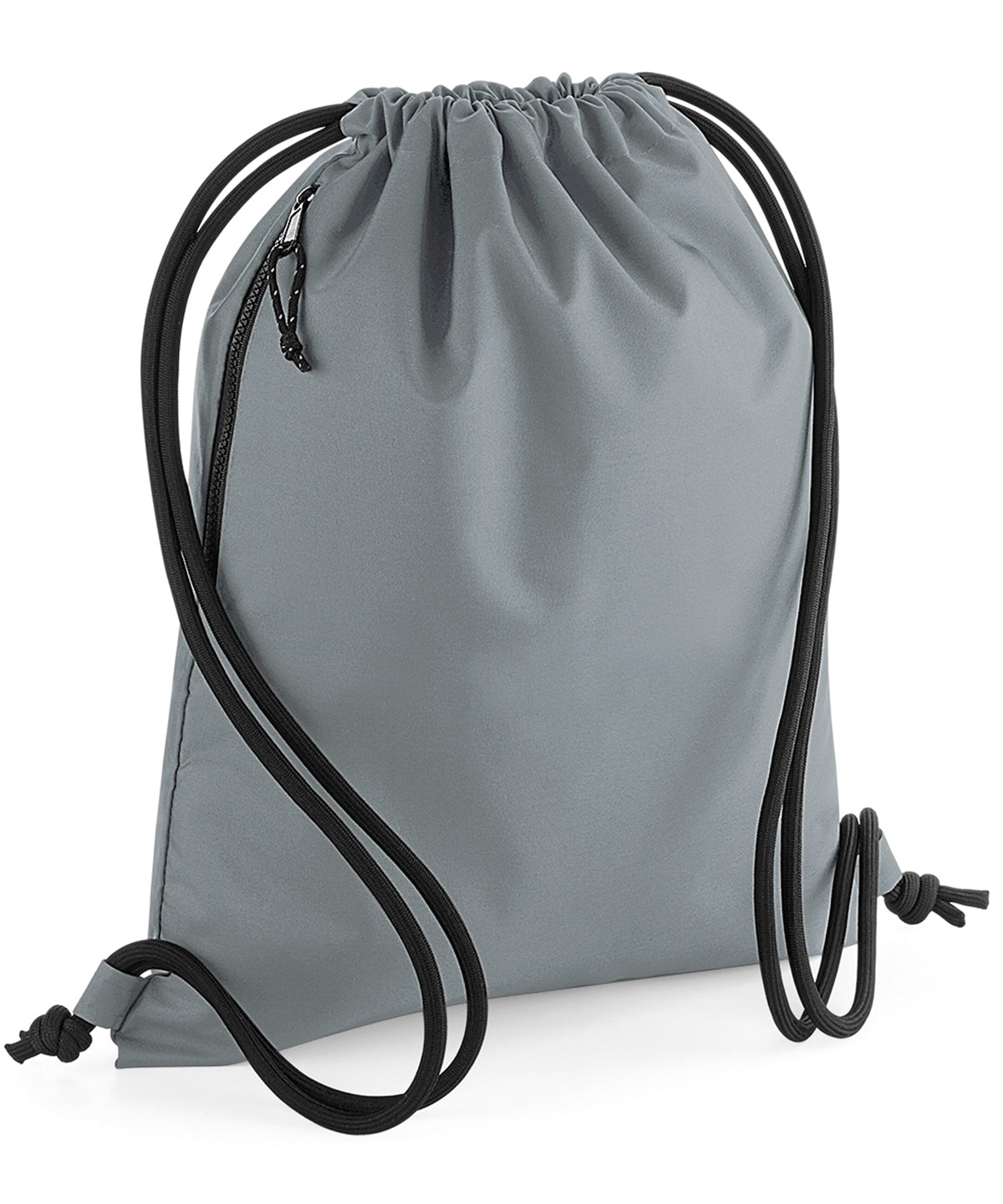 Personalised Bags - Mid Grey Bagbase Recycled gymsac