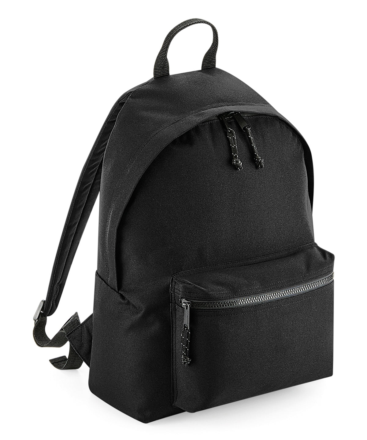 Personalised Bags - Black Bagbase Recycled backpack