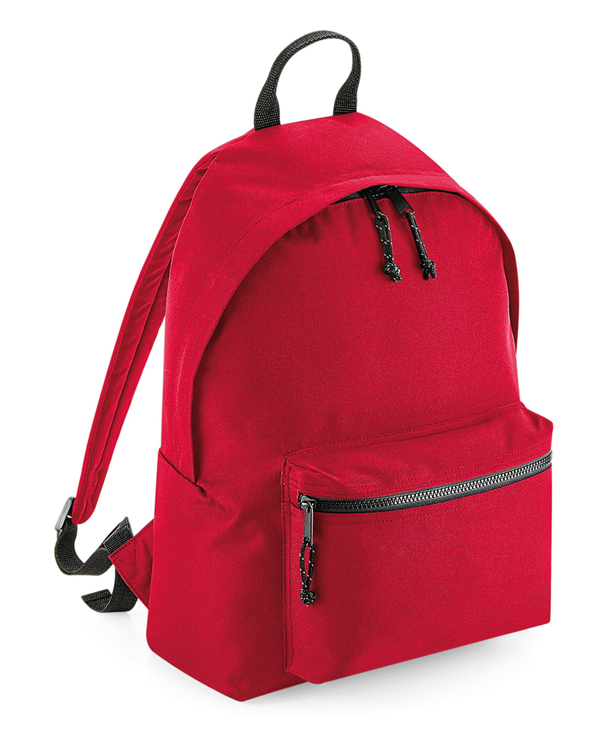 Personalised Bags - Mid Red Bagbase Recycled backpack