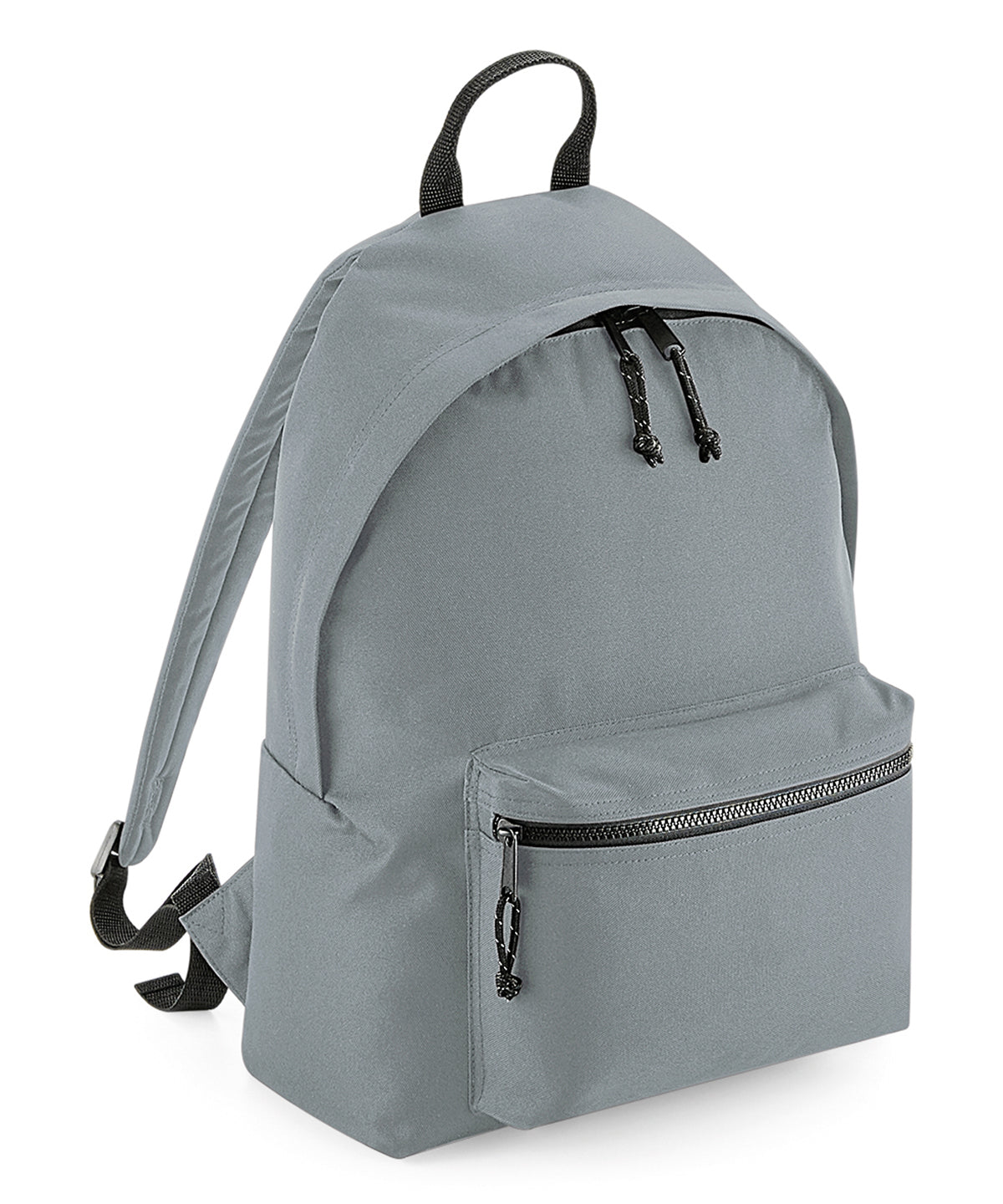 Personalised Bags - Mid Grey Bagbase Recycled backpack