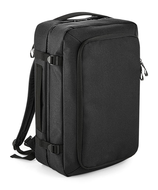 Personalised Bags - Black Bagbase Escape carry-on backpack