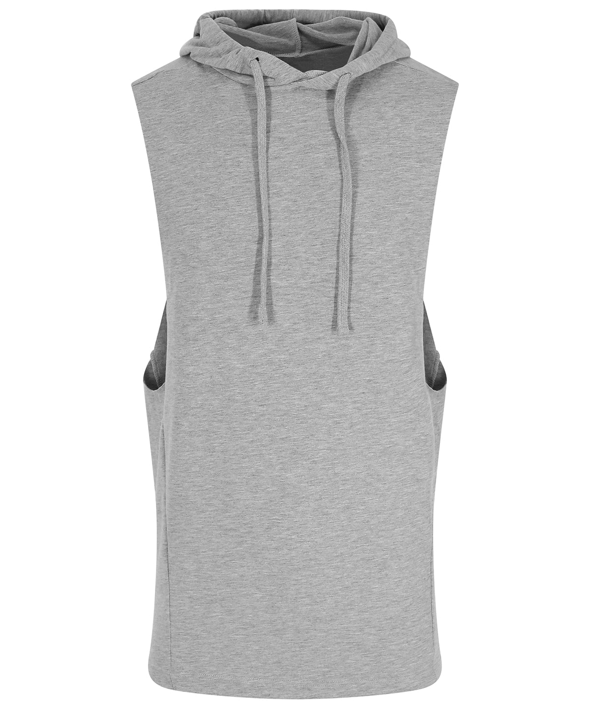 Personalised Vests - Black AWDis Just Cool Urban sleeveless muscle hoodie