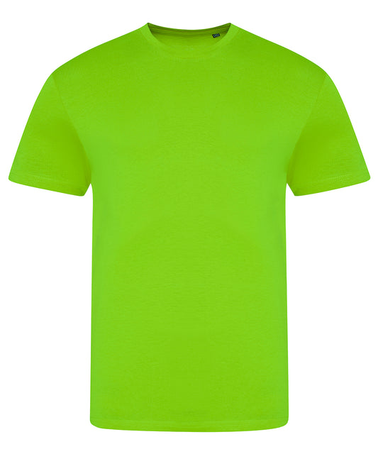 Personalised T-Shirts - Neon Green AWDis Just T's Electric triblend T