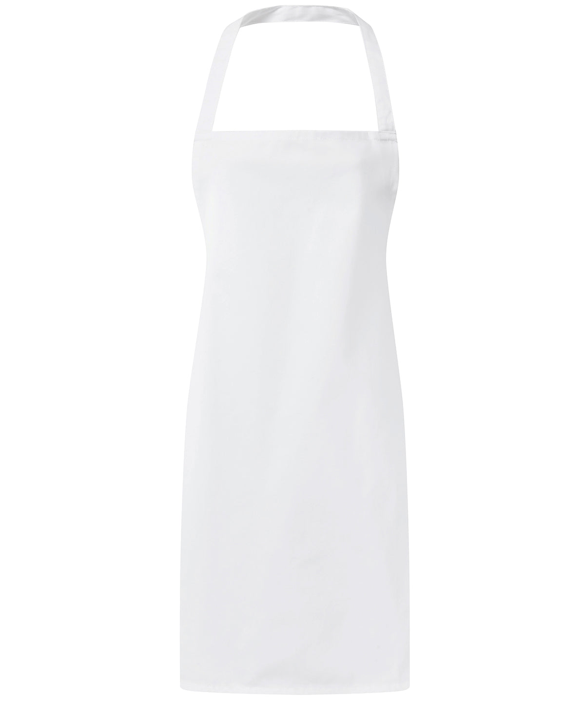 Personalised Aprons - White Premier Essential bib apron