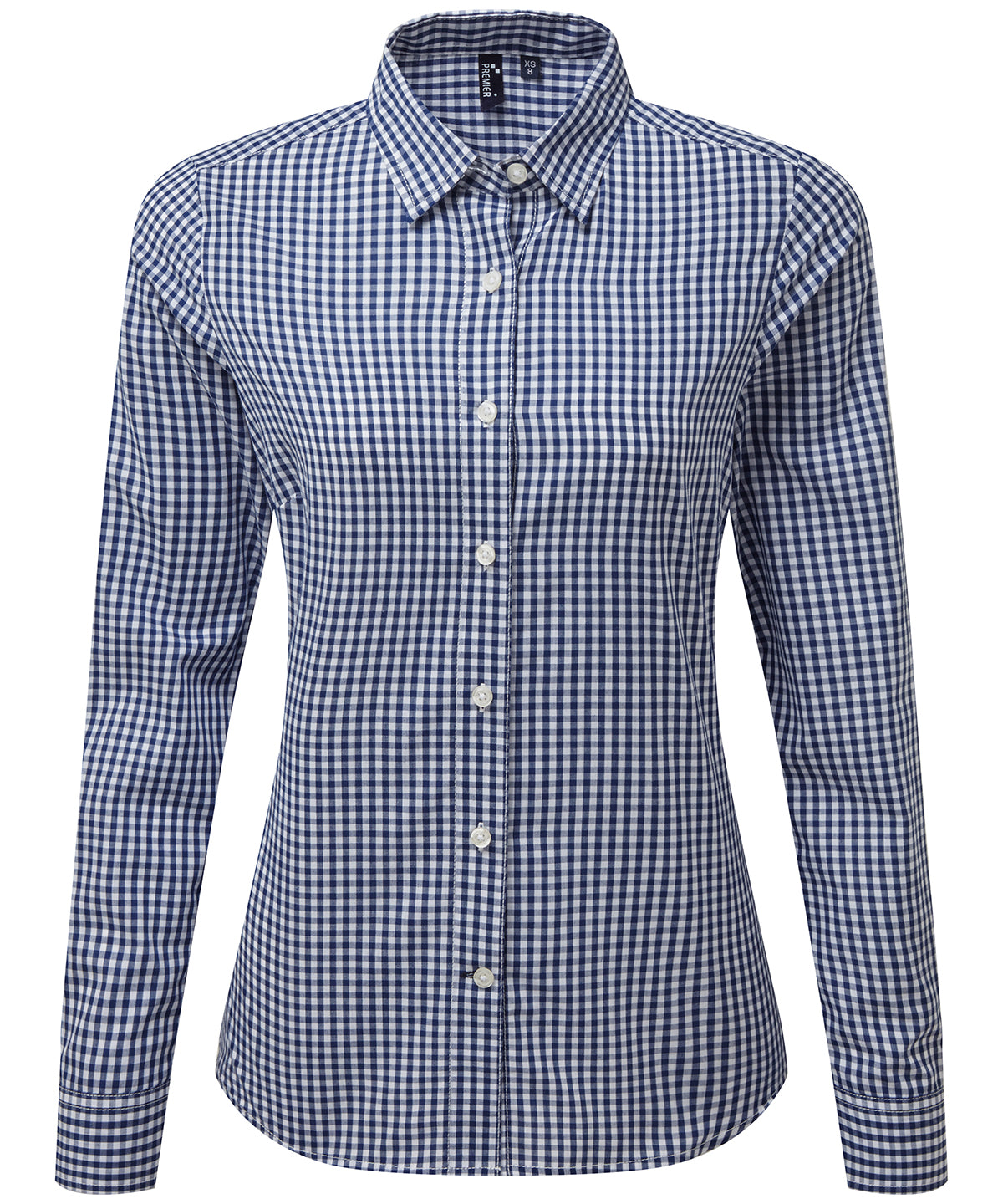 Personalised Blouses - Check Premier Women's Maxton check long sleeve shirt