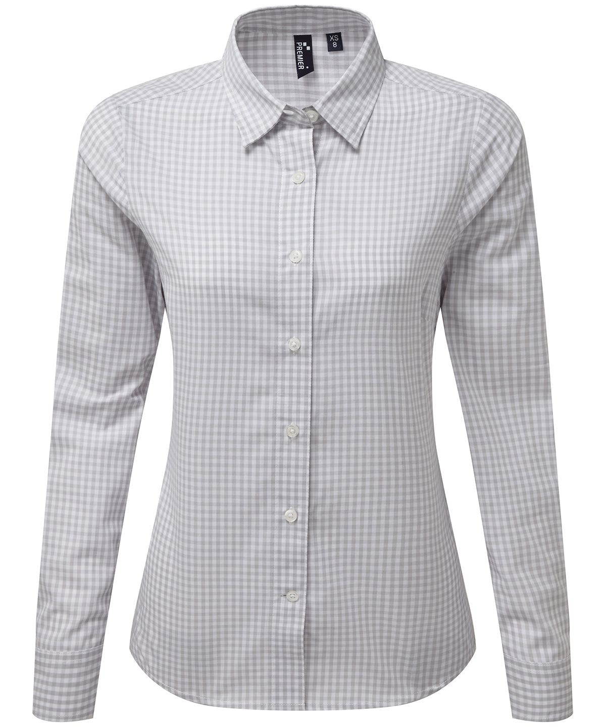Personalised Blouses - Check Premier Women's Maxton check long sleeve shirt