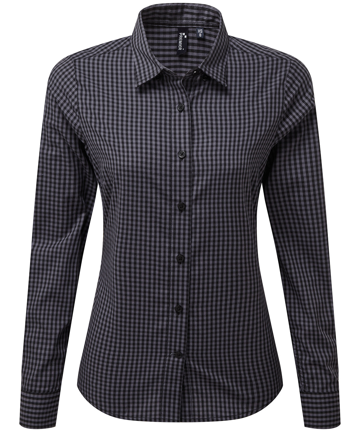 Personalised Blouses - Check Premier Women's Maxton check long sleeve shirt