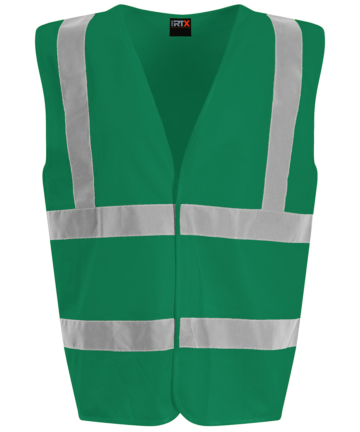 Personalised Safety Vests - Black ProRTX High Visibility Waistcoat