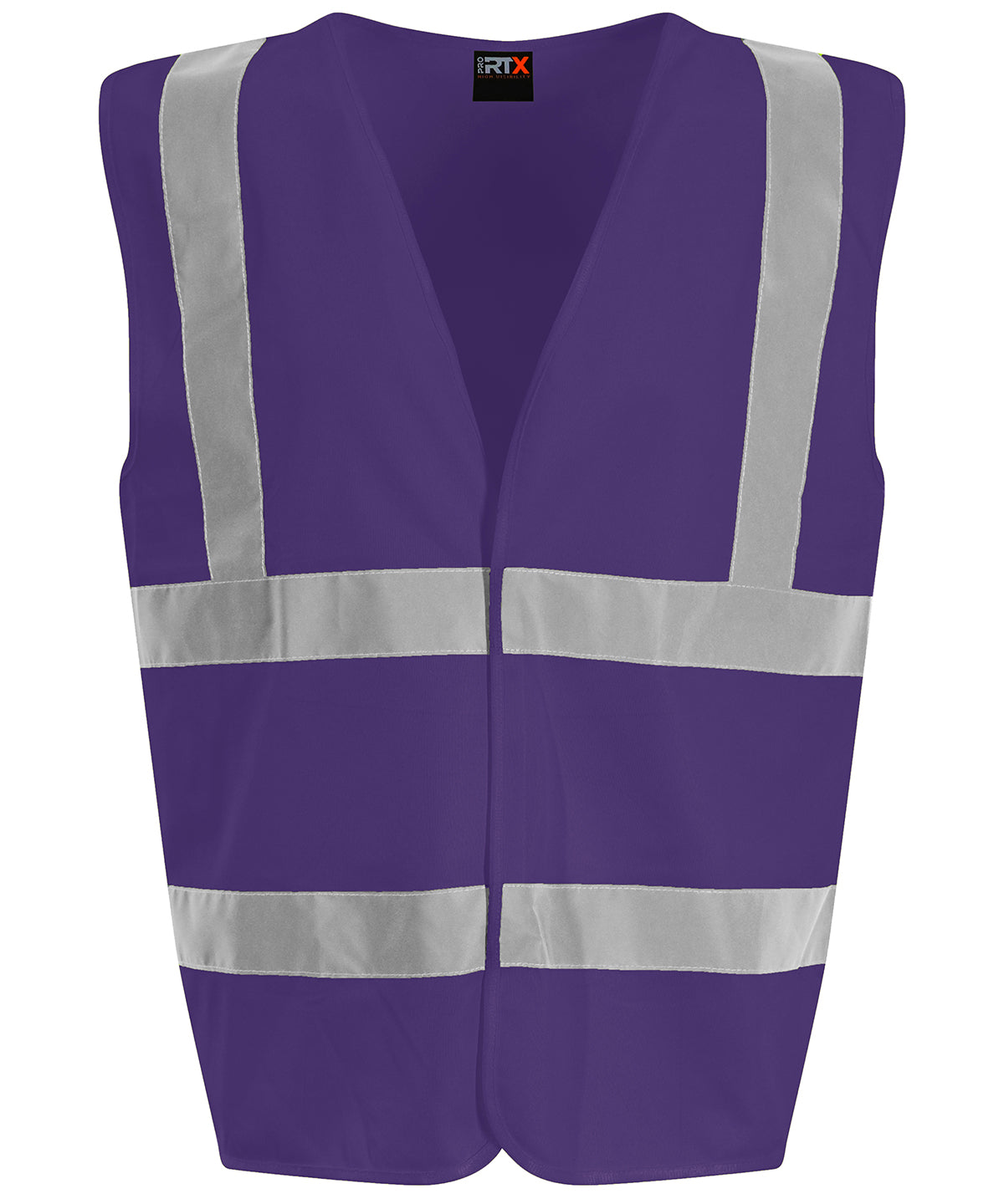 Personalised Safety Vests - Black ProRTX High Visibility Waistcoat