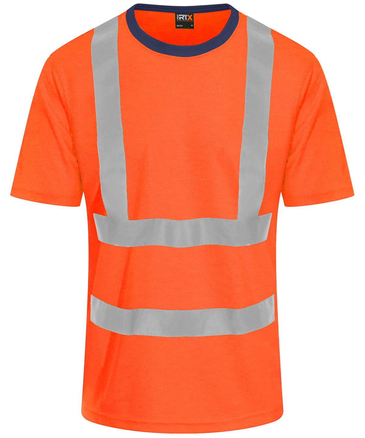 Personalised T-Shirts - Neon Orange ProRTX High Visibility High visibility t-shirt