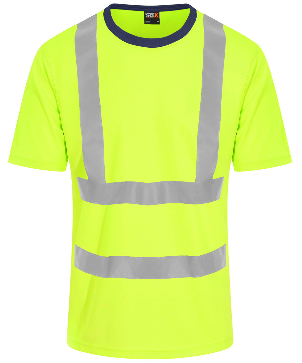 Personalised T-Shirts - Neon Orange ProRTX High Visibility High visibility t-shirt