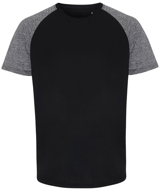 TriDri® contrast sleeve performance t-shirt