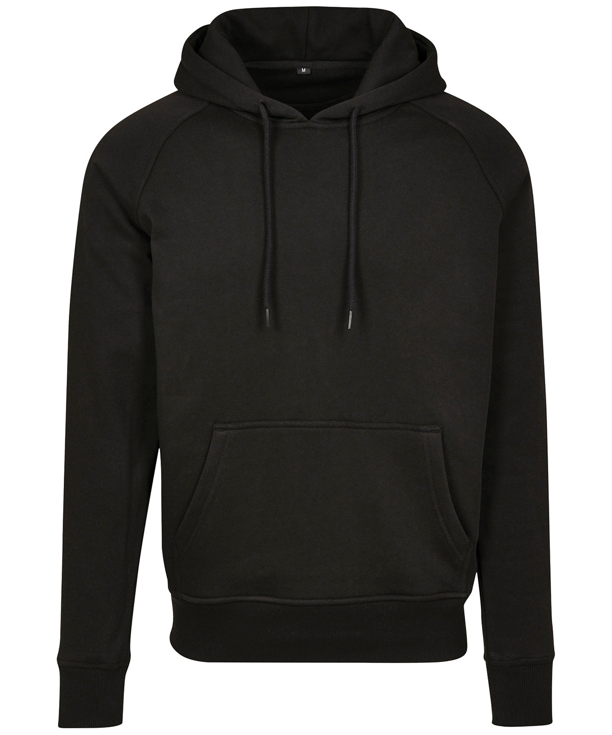 Personalised Hoodies - Black Build Your Brand Raglan sweat hoodie
