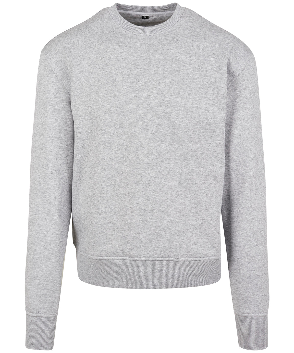 Personalised Sweatshirts - Black Build Your Brand Premium oversize crew neck