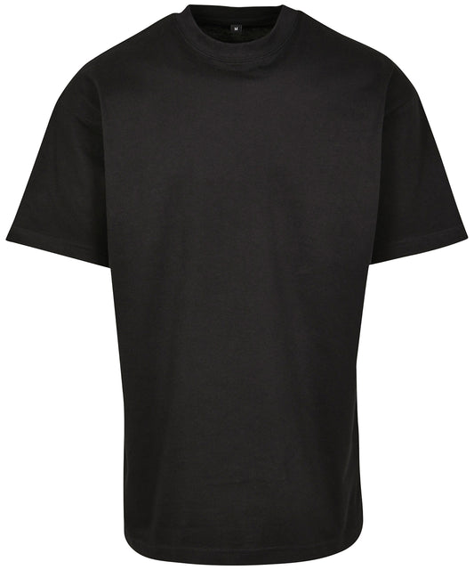 Personalised T-Shirts - Black Build Your Brand Premium combed Jersey