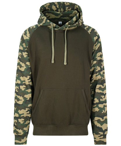 Personalised Hoodies - Dark Grey AWDis Just Hoods Baseball hoodie