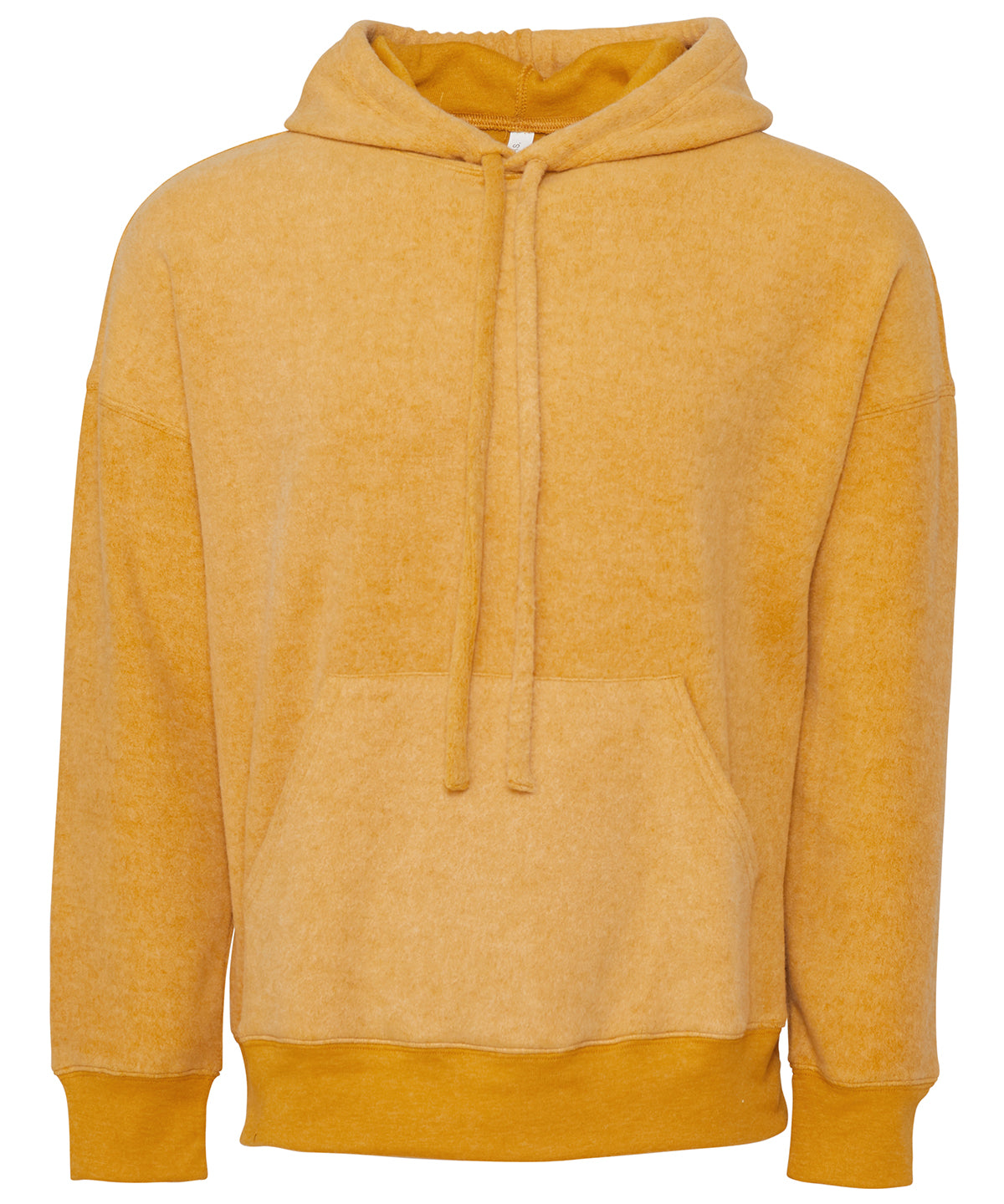 Personalised Hoodies - Heather Grey Bella Canvas Unisex sueded fleece pullover hoodie