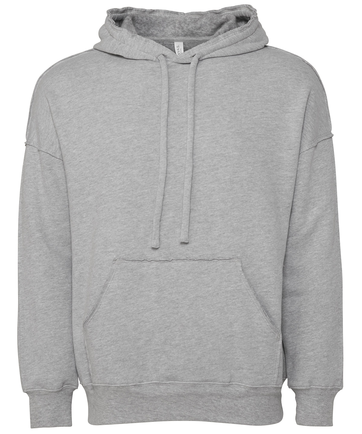 Personalised Hoodies - Heather Grey Bella Canvas Unisex raw-seam hoodie