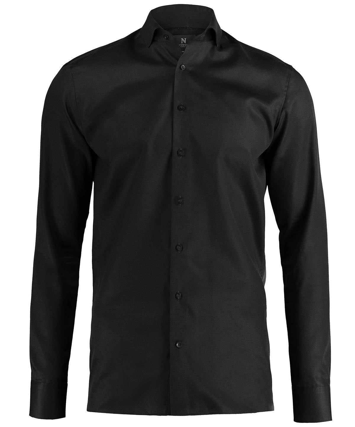 Personalised Shirts - Black Nimbus Portland modern fit – super non-iron business shirt