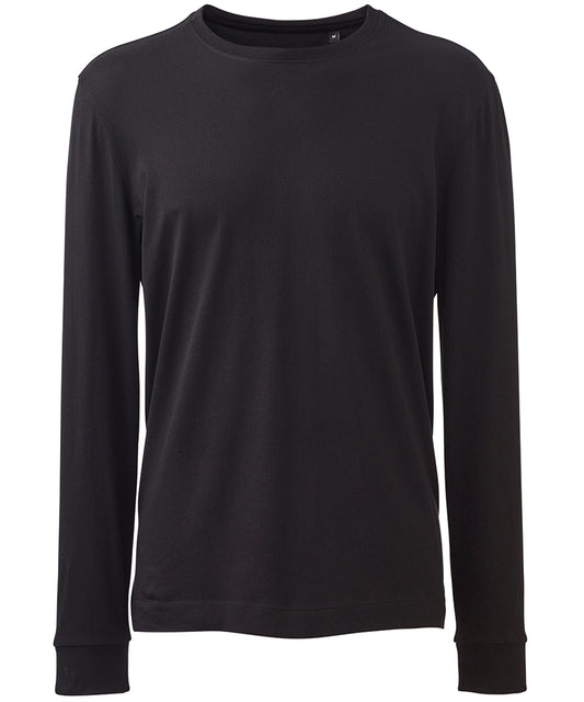 Personalised T-Shirts - Black Anthem Men's long sleeve Anthem t-shirt