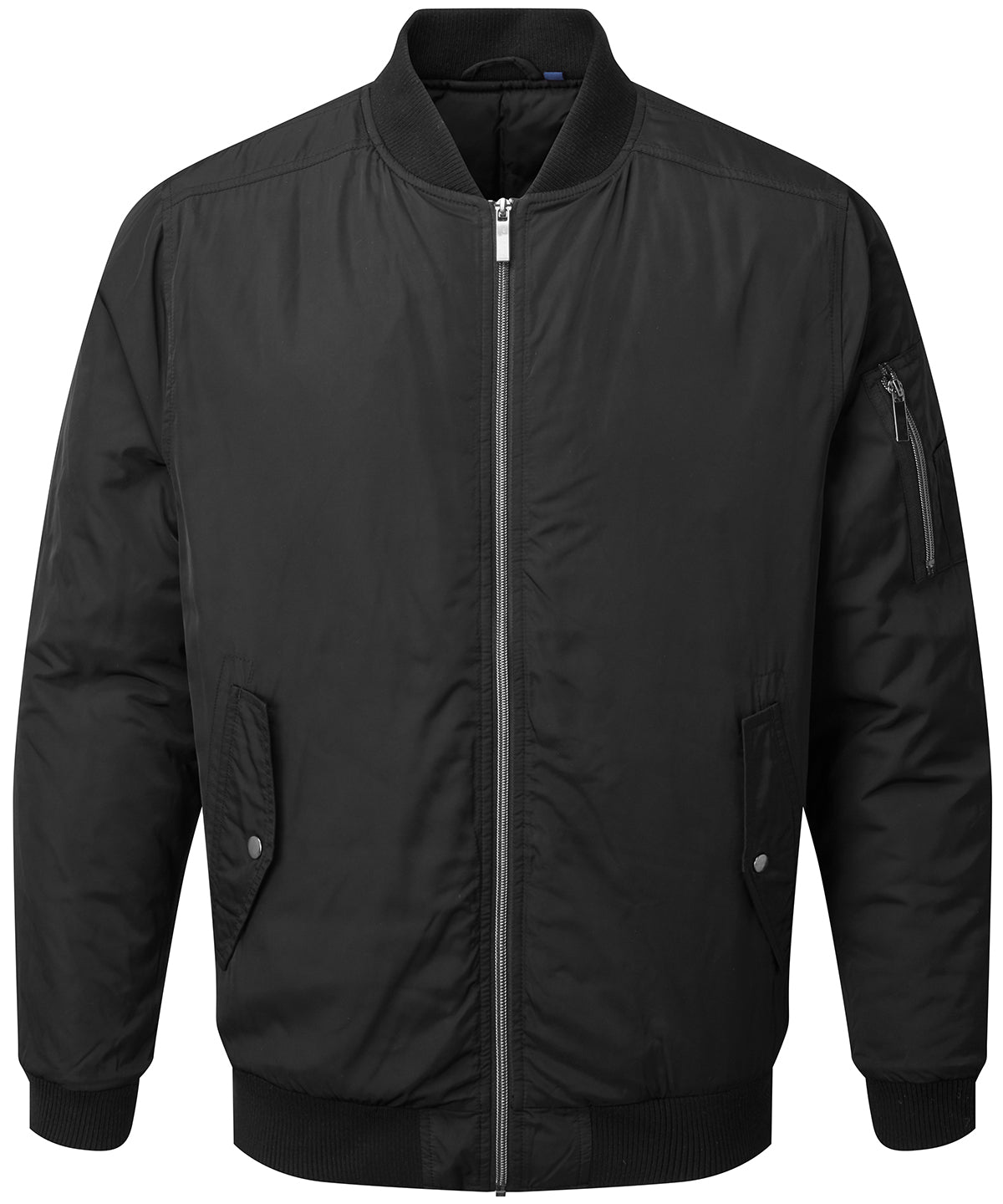 Personalised Jackets - Black Asquith & Fox Men's padded bomber