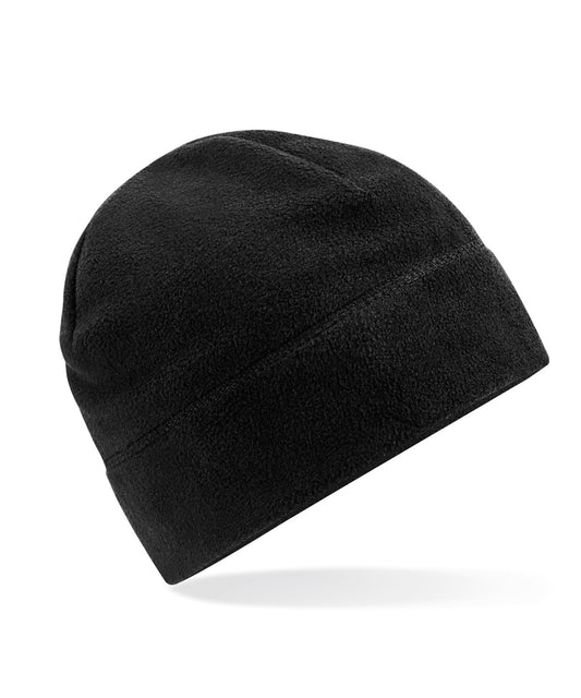Personalised Hats - Black Beechfield Recycled fleece pull-on beanie