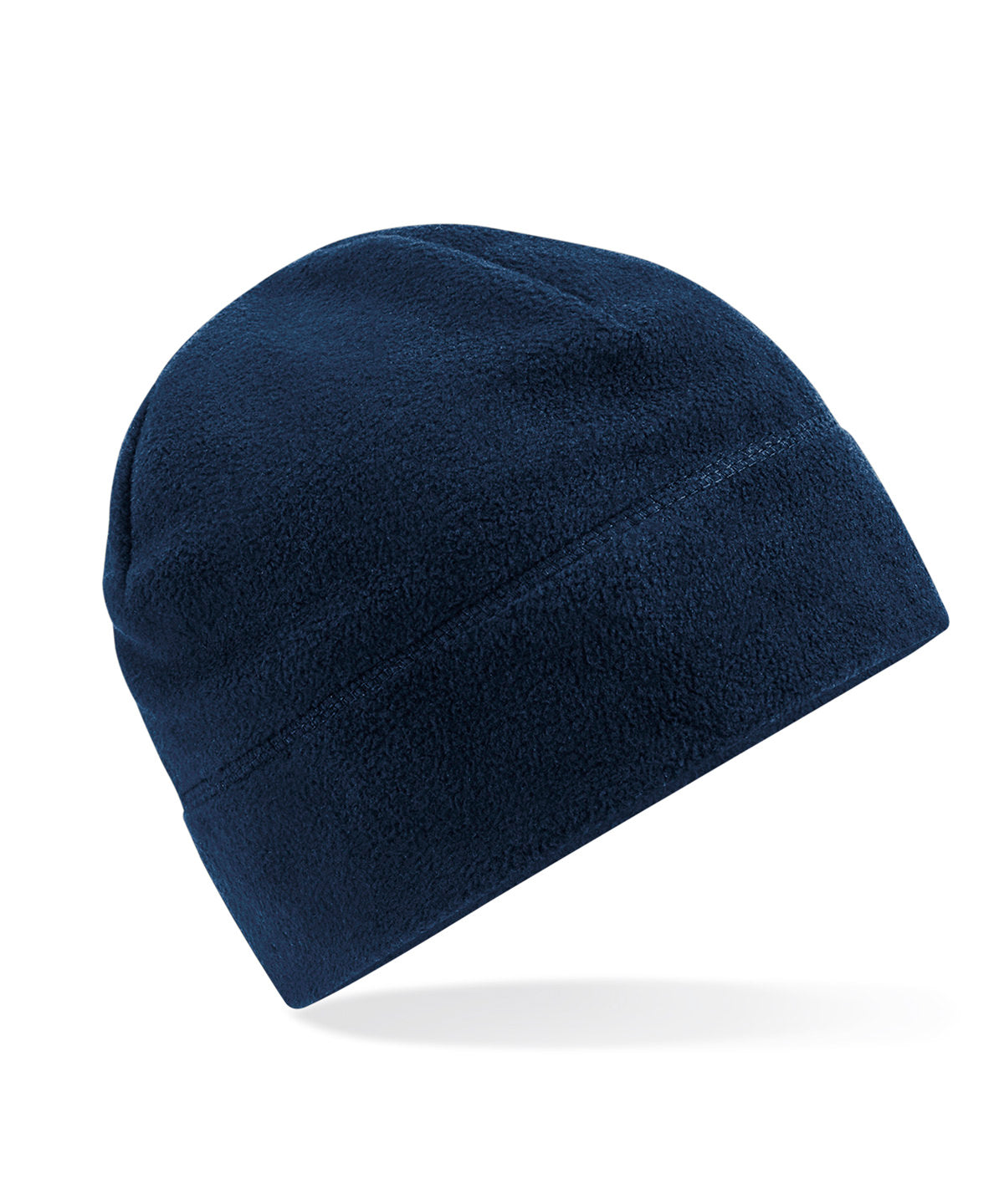 Personalised Hats - Navy Beechfield Recycled fleece pull-on beanie