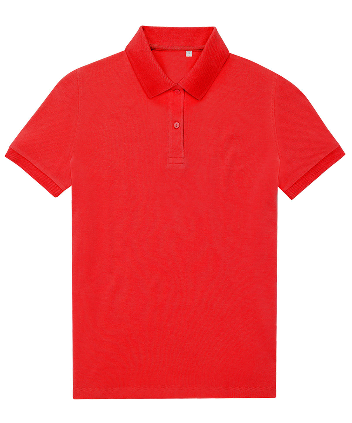 Personalised Polo Shirts - Mid Red B&C Collection B&C My Eco Polo 65/35 /Women