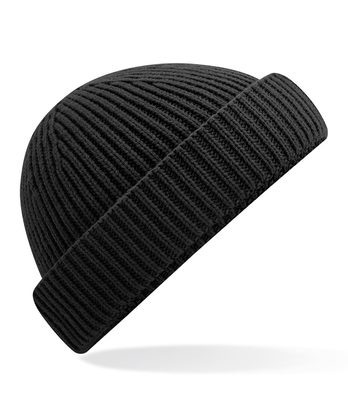 Personalised Hats - Black Beechfield Harbour beanie