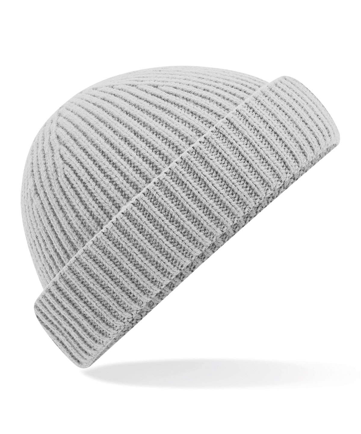Personalised Hats - Light Grey Beechfield Harbour beanie