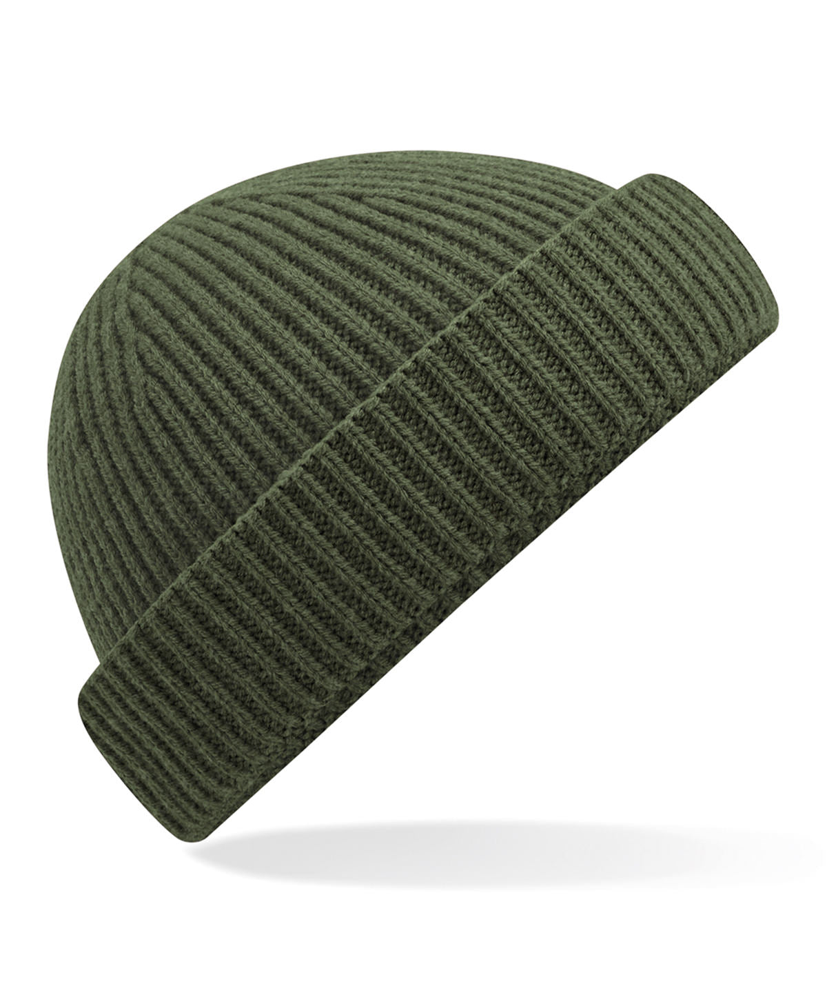 Personalised Hats - Dark Brown Beechfield Harbour beanie