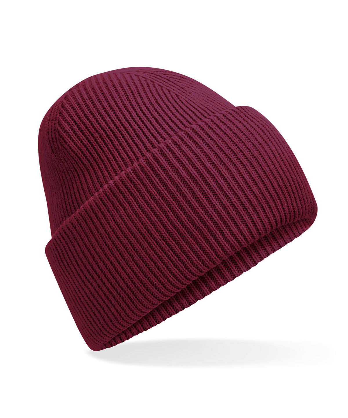 Personalised Hats - Mid Red Beechfield Classic engineered deep-cuffed beanie