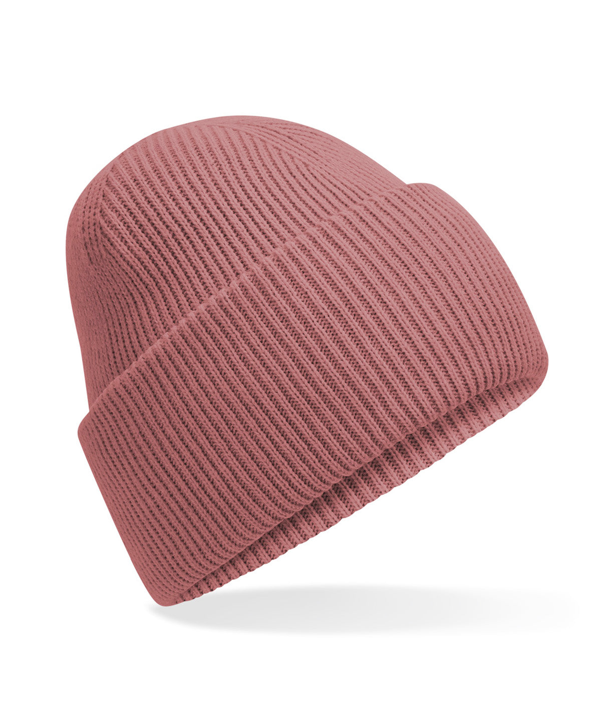 Personalised Hats - Burgundy Beechfield Classic engineered deep-cuffed beanie