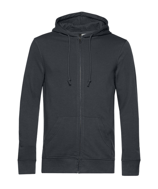 Personalised Hoodies - Dark Grey B&C Collection B&C Inspire Zipped Hood