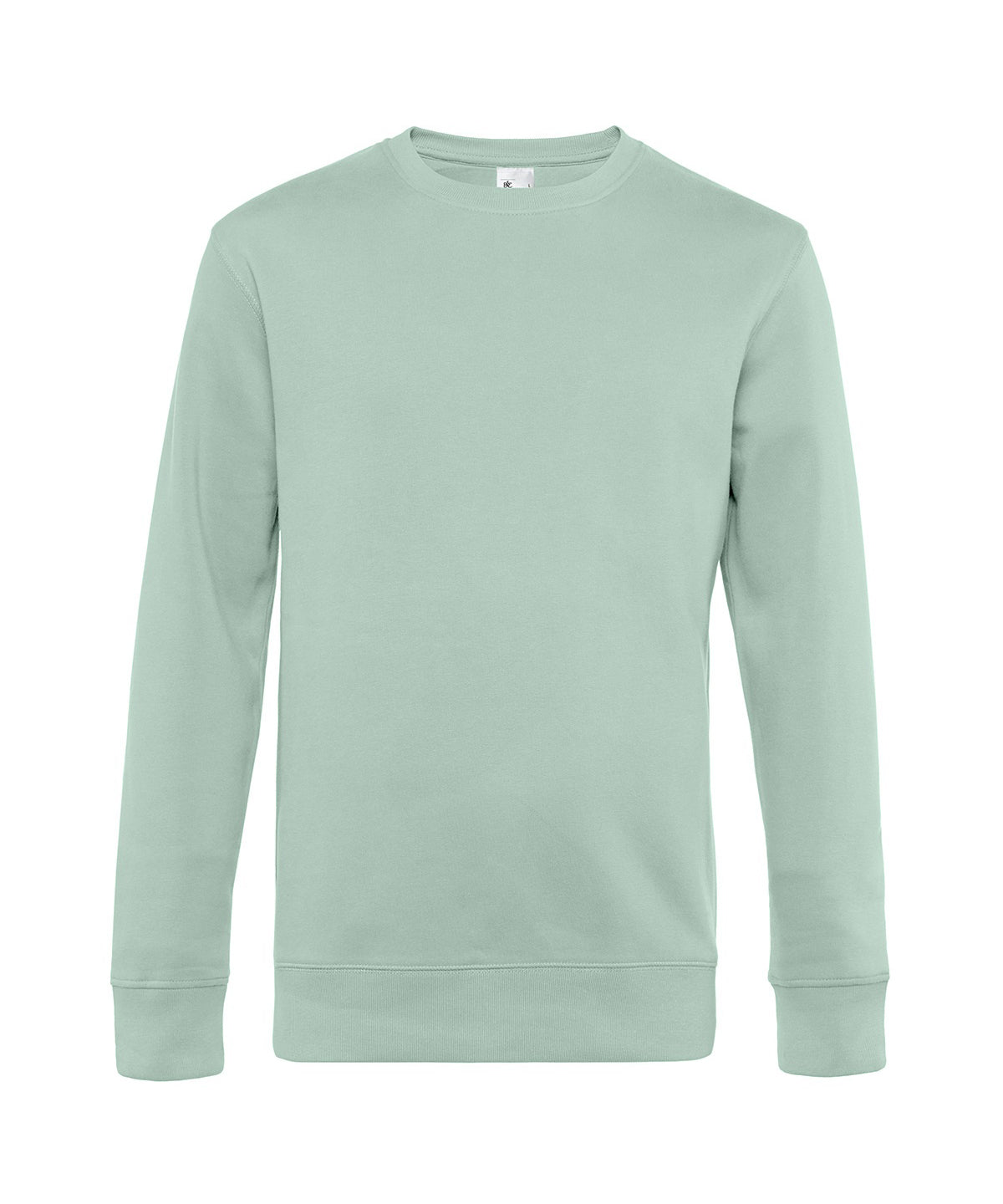 Personalised Sweatshirts - Light Green B&C Collection B&C KING Crew Neck