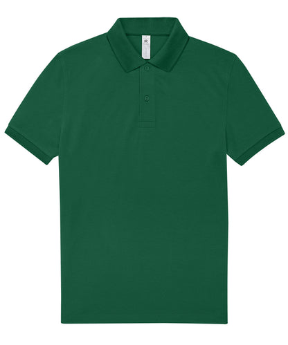 Personalised Polo Shirts - Dark Green B&C Collection B&C My Polo 210