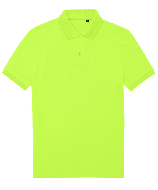 Personalised Polo Shirts - Lime B&C Collection B&C My Eco Polo 65/35