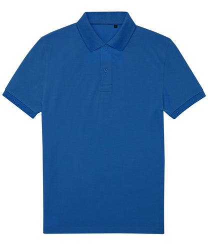 Personalised Polo Shirts - Mid Red B&C Collection B&C My Eco Polo 65/35