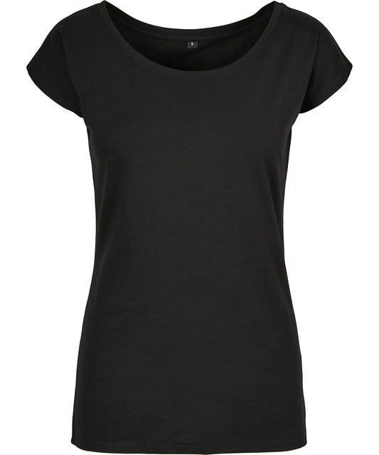 Personalised T-Shirts - Light Pink Build Your Brand Basic Women's wide neck tee