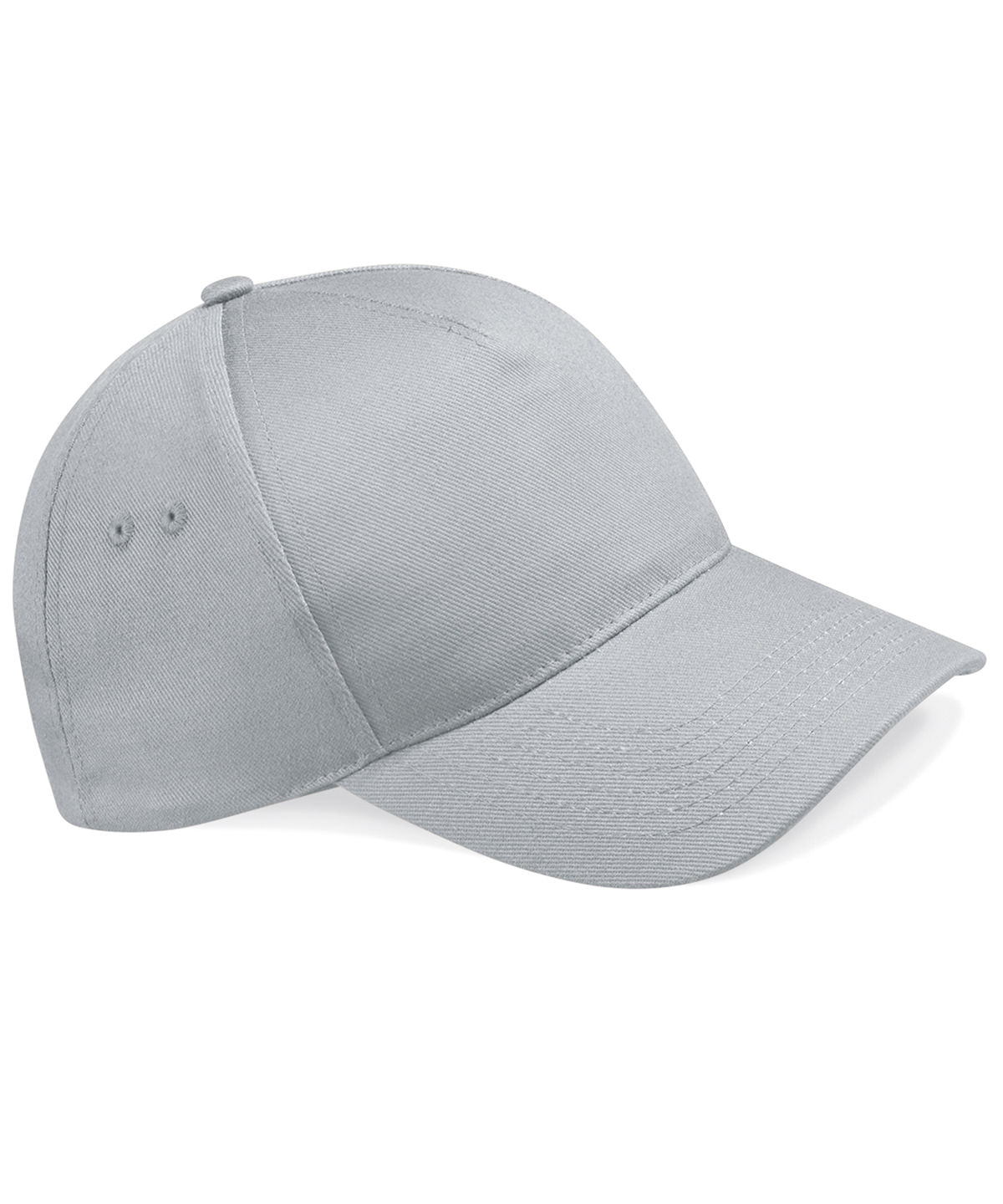Personalised Caps - Light Grey Beechfield Ultimate 5-panel cap