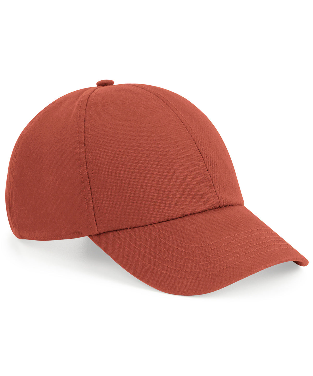 Personalised Caps - Dark Orange Beechfield Organic cotton 6-panel cap