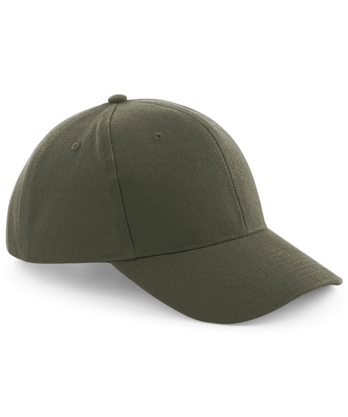 Personalised Caps - Olive Beechfield Pro-style heavy brushed cotton cap