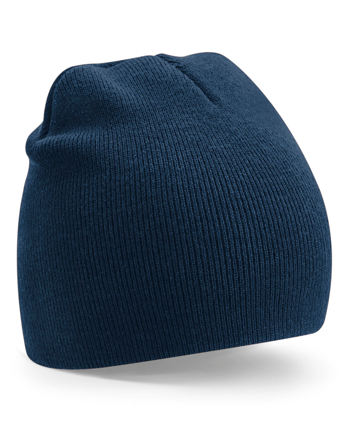 Personalised Hats - Navy Beechfield Recycled original pull-on beanie