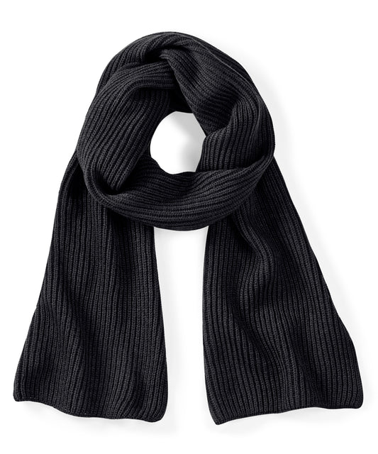 Personalised Scarves - Beechfield Metro knitted scarf